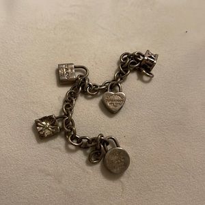 Vintage Tiffany & Co charm bracelet
